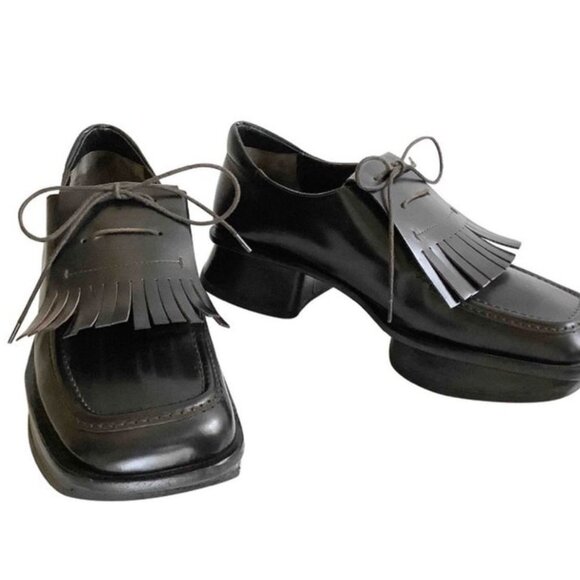 Prada SS99 Runway Derby’s (sz 7.5) - Picture 1 of 8